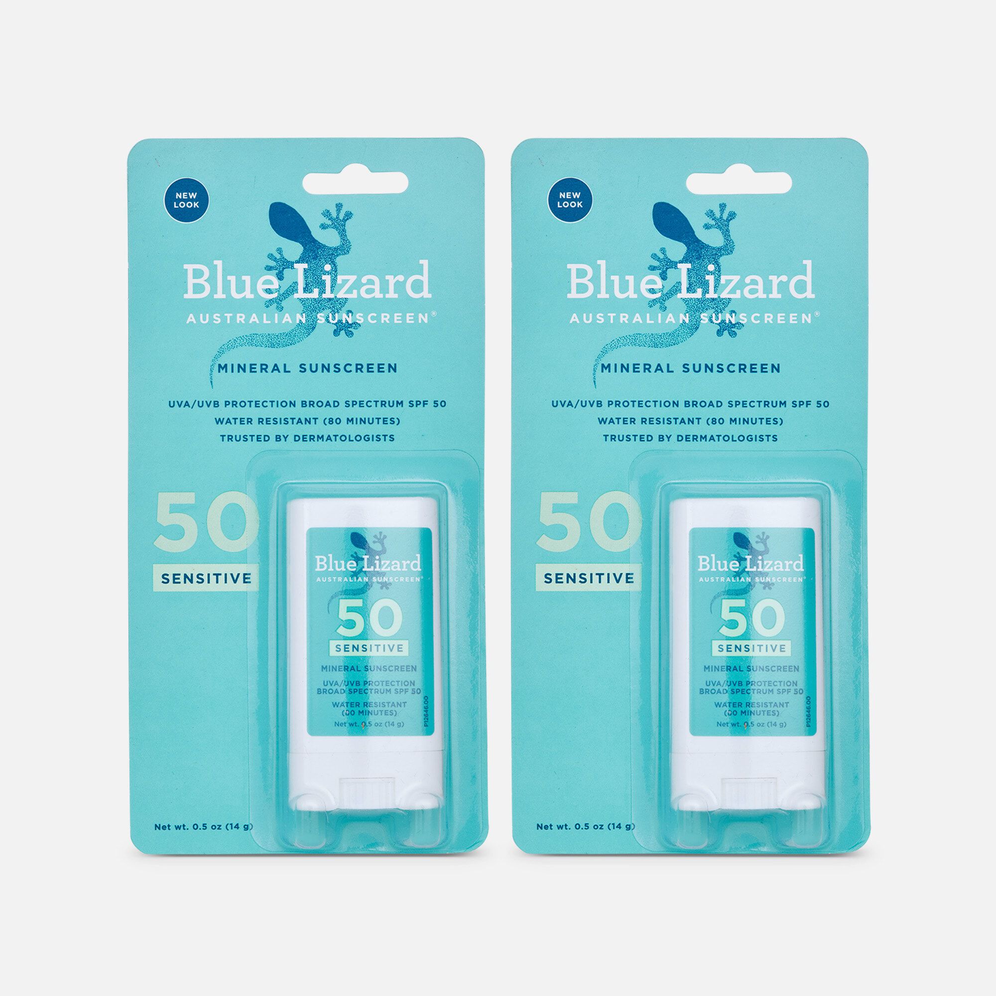 Blue Lizard Sensitive Sunscreen SPF 50 Stick, 0.5 oz. (2-Pack), , large
