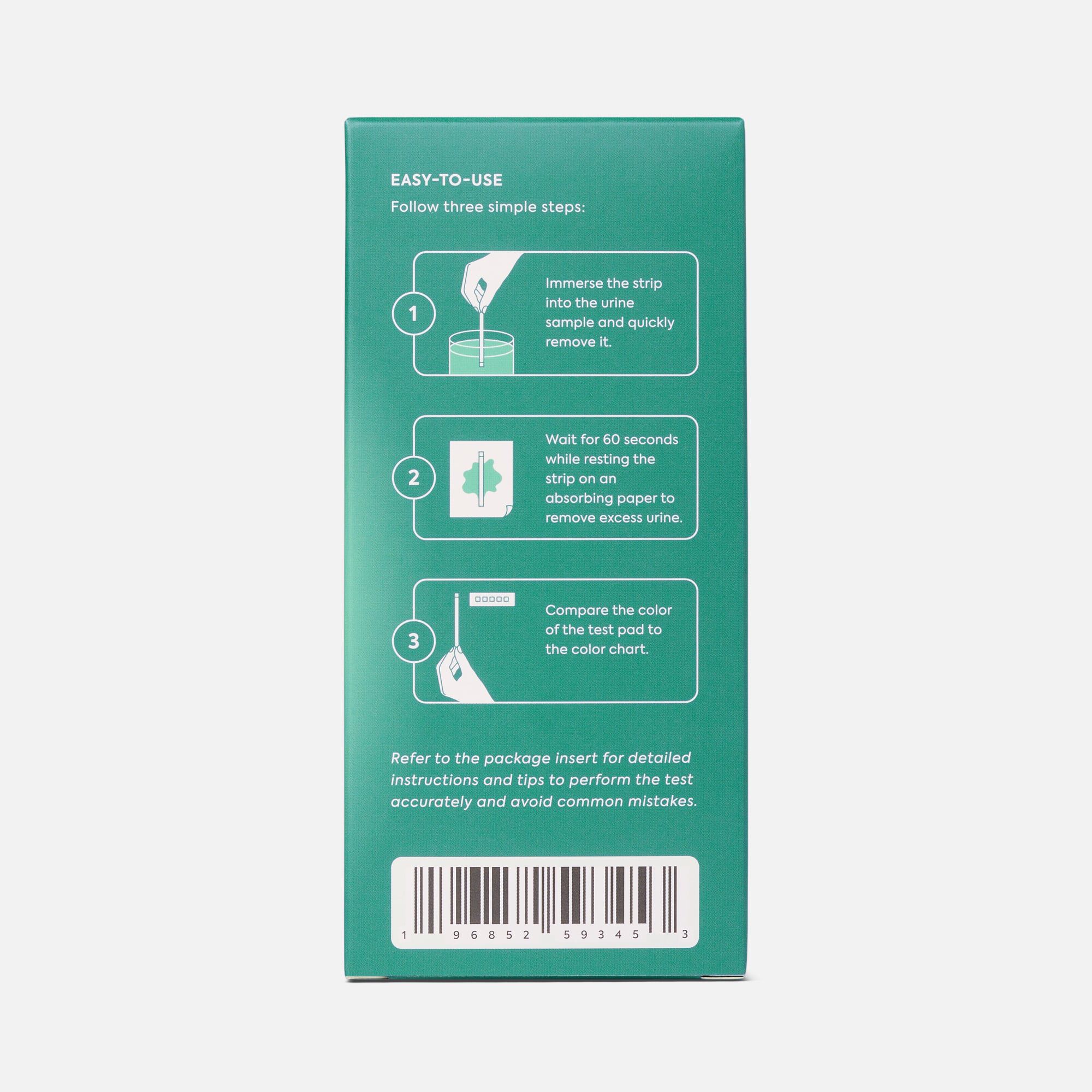 Diagnox Urine Protein Test Strips, At-Home Test for Protein Detection and Kidney Health, 30 ct., , large