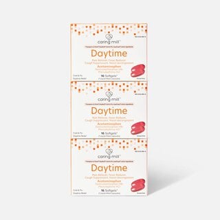 Caring Mill™ Daytime Cold & Flu Relief Soft Gels, 16 ct. (3-Pack), , large