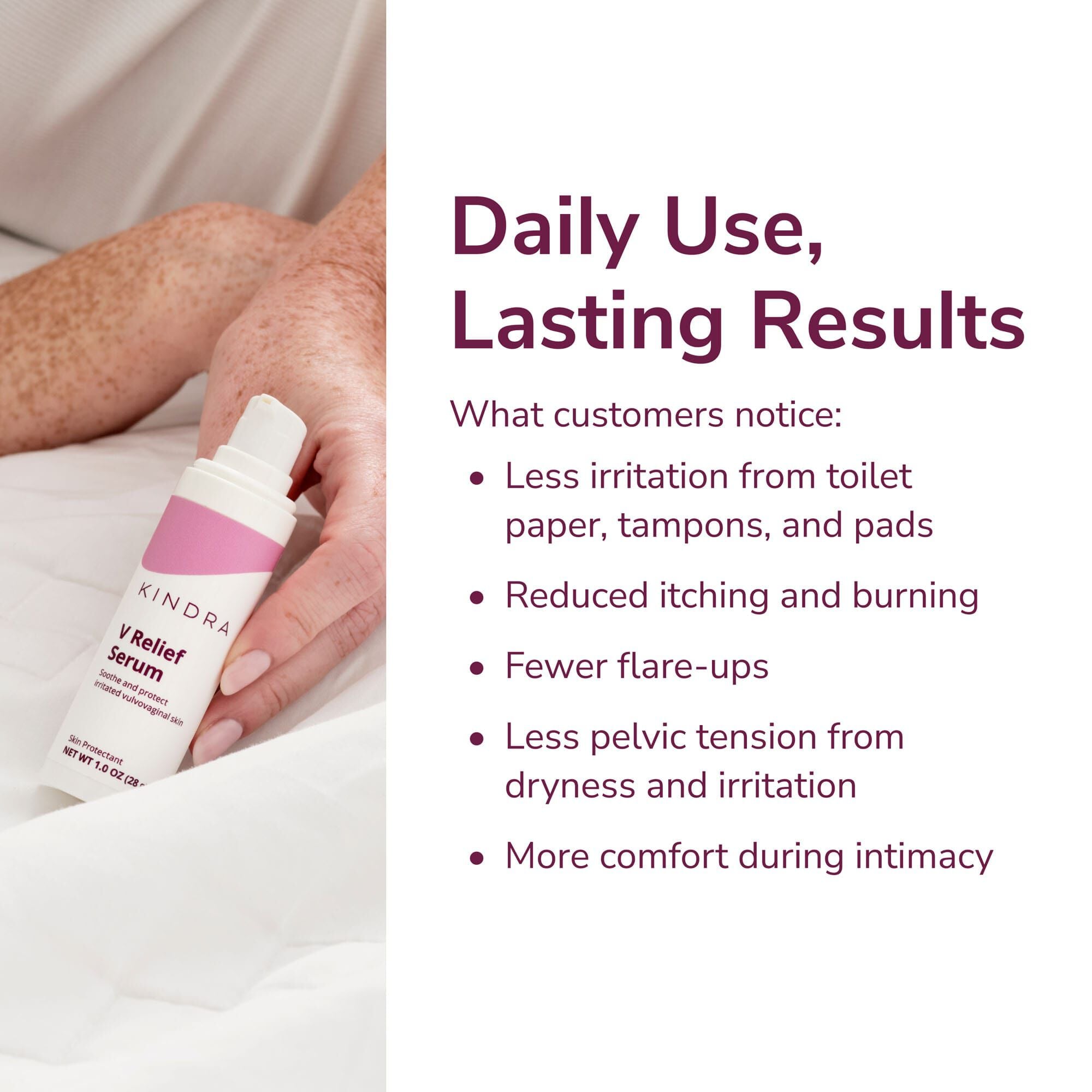 Kindra V Relief Vaginal Serum, , large