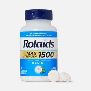 Rolaids® Max Strength 1500mg Antacid Chewable Tablets, Mint, 50 ct., , large