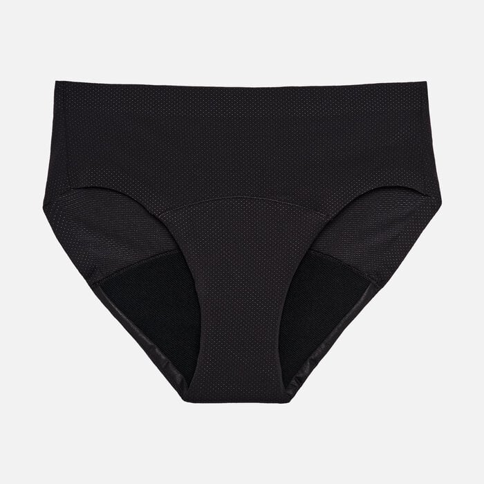 Thinkx Store Thinx Breathable Hiphugger Period Underwear, Black, M by Thinx | FSA Store