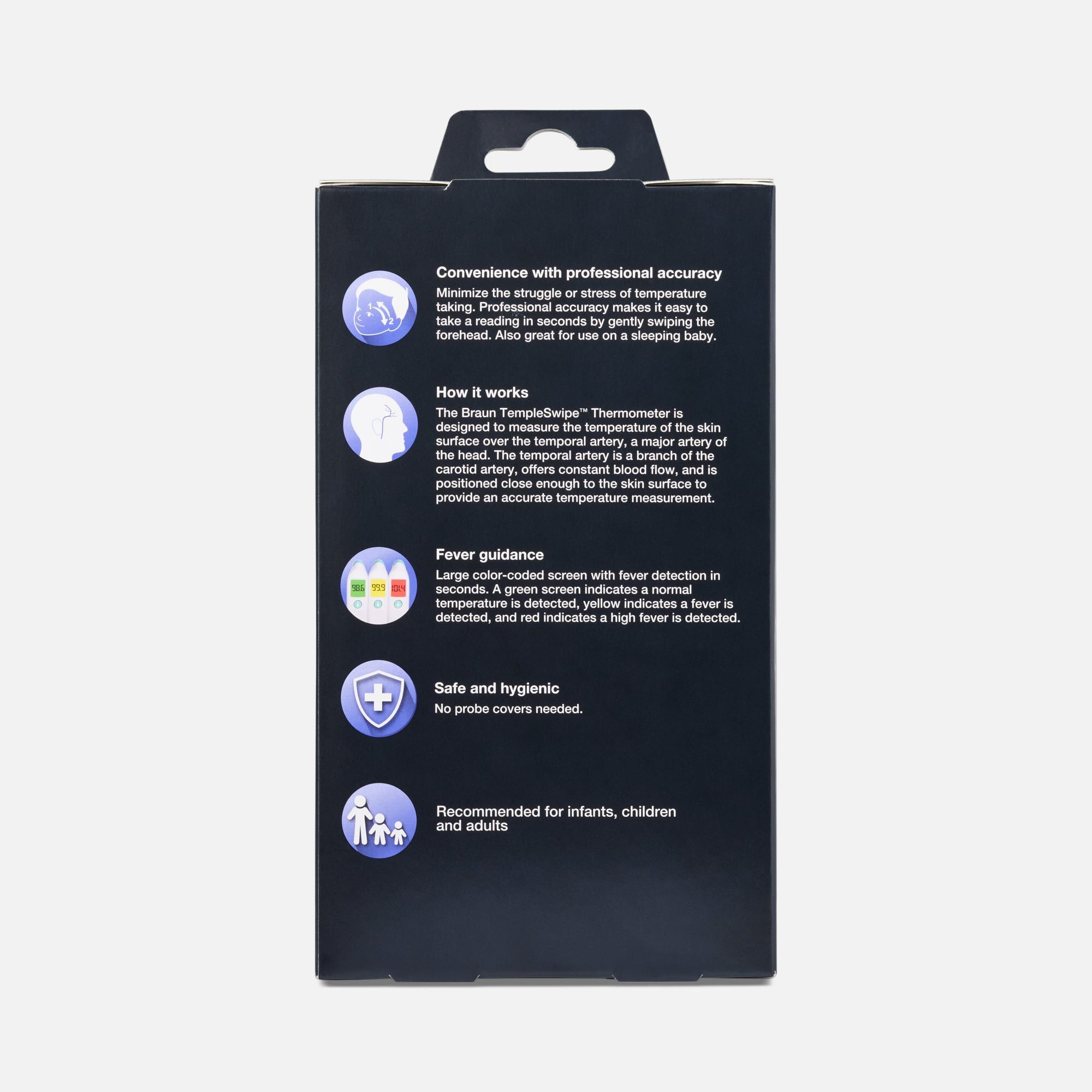 Braun Sensian™ Swipe 5 Forehead Thermometer, , large