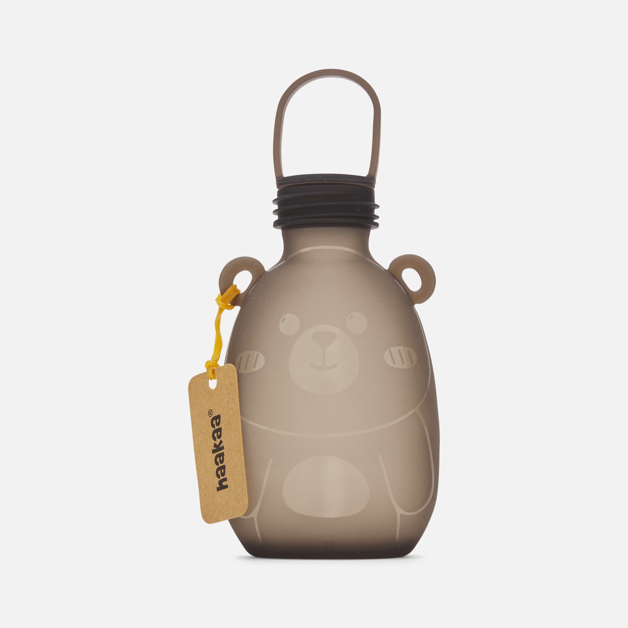 Haakaa Happii Bear Silicone Milk Storage Bag, 9 fl oz., 2 ct., , large