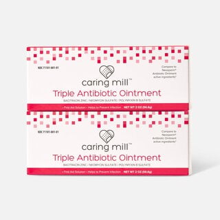 Caring Mill™ Triple Antibiotic Ointment, 2 oz. (2-Pack)