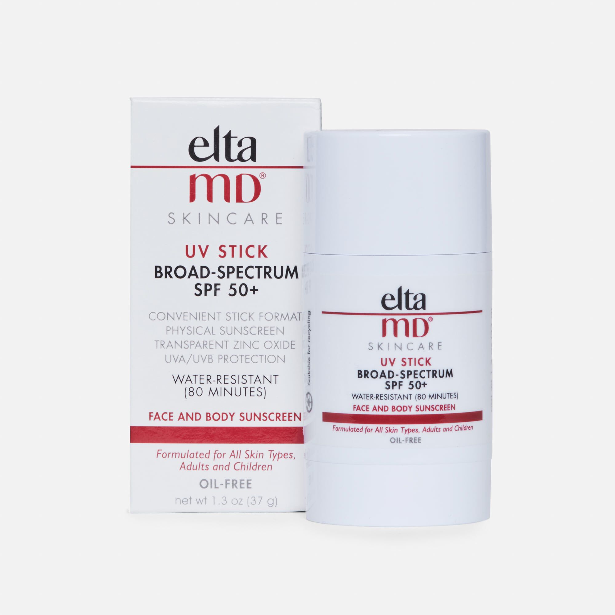 EltaMD UV Stick Broad-Spectrum Mineral Face & Body Sunscreen, SPF 50+, 1.3 oz., , large