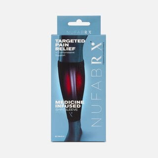 Nufabrx Medicine Infused Shin & Calf Sleeve, , large