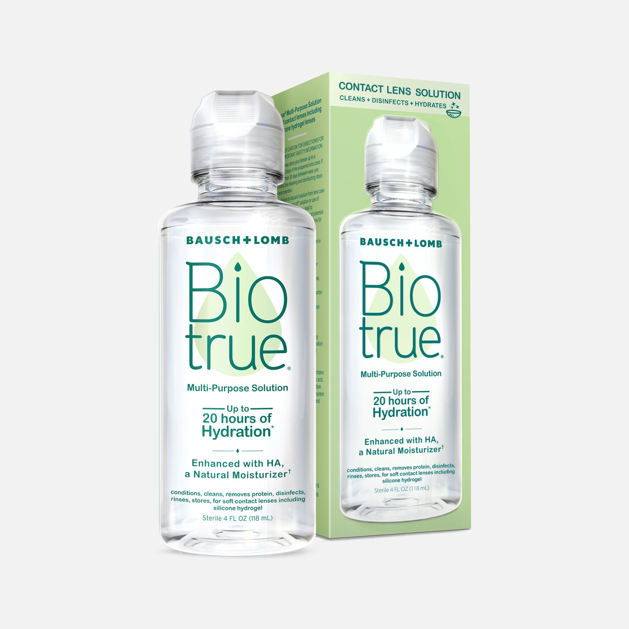 Bausch + Lomb Biotrue Multi-Purpose Contact Lens Solution, 4 fl oz.