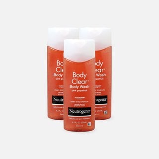 Neutrogena Body Clear Pink Grapefruit Body Wash, 8.5 oz. (3-Pack), , large