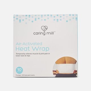 Caring Mill™ Air-Activated Back Heat Wrap, 10 Treatments