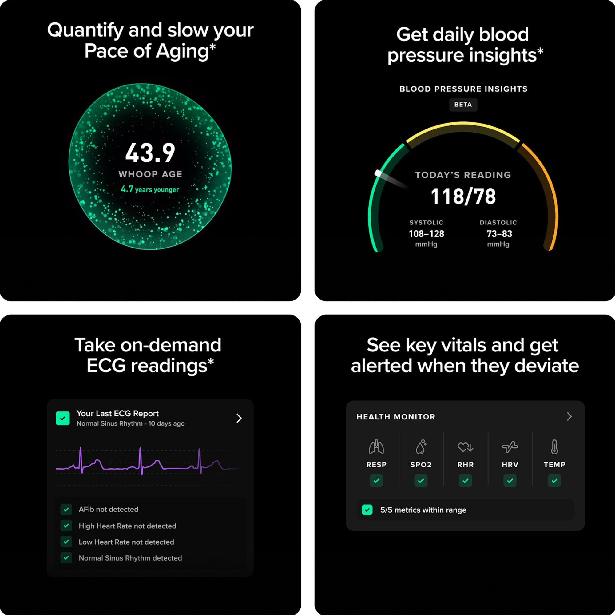WHOOP Life Wearable Health & Activity Tracker, , large