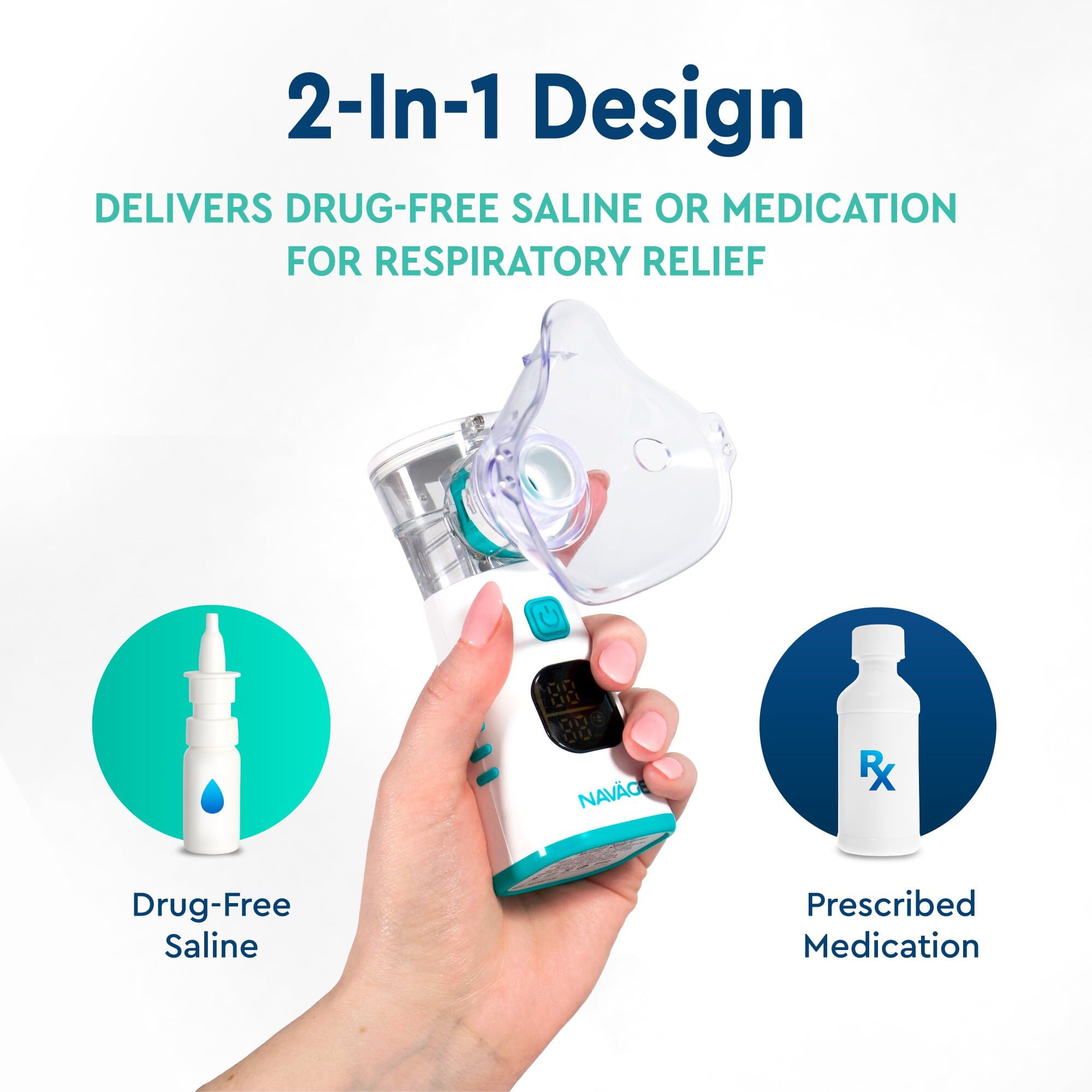 Navage® Portable Nebulizer for All Ages, , large