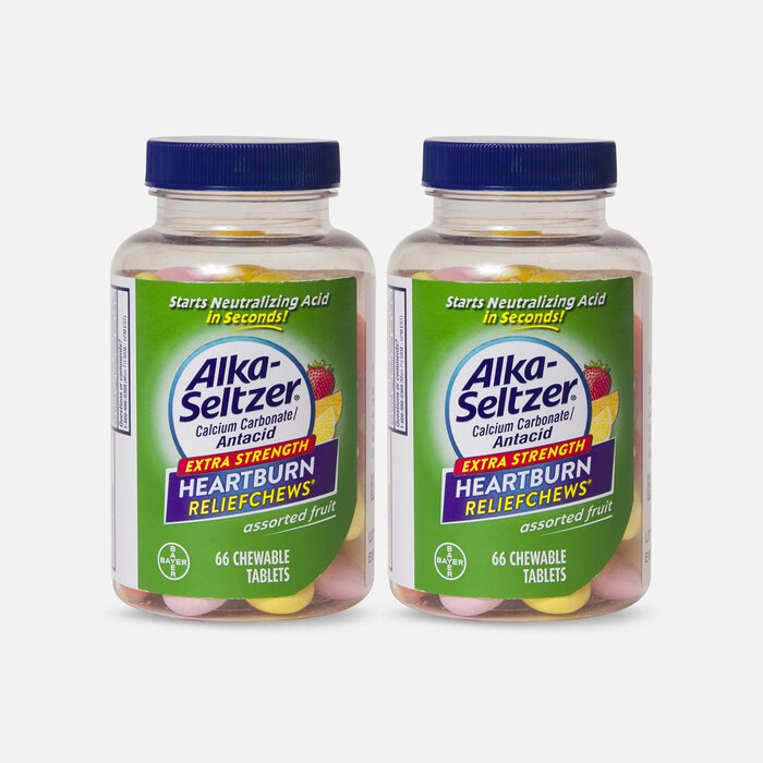 Alka-Seltzer ReliefChews Heartburn Assorted Fruit, 66 ct. (2-Pack), , large