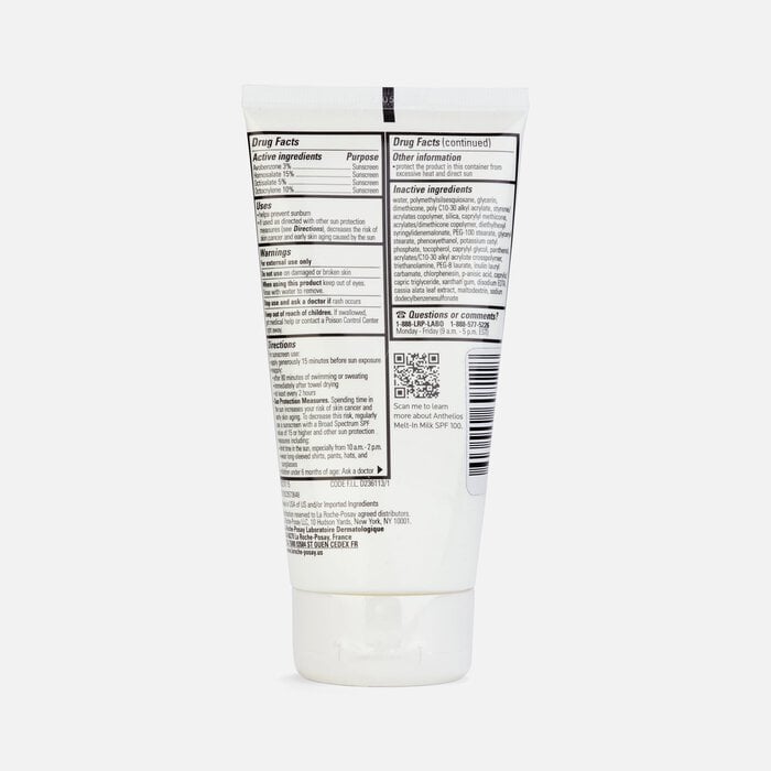 La Roche-Posay Anthelios Melt-in Milk, SPF 100, 5 oz., , large