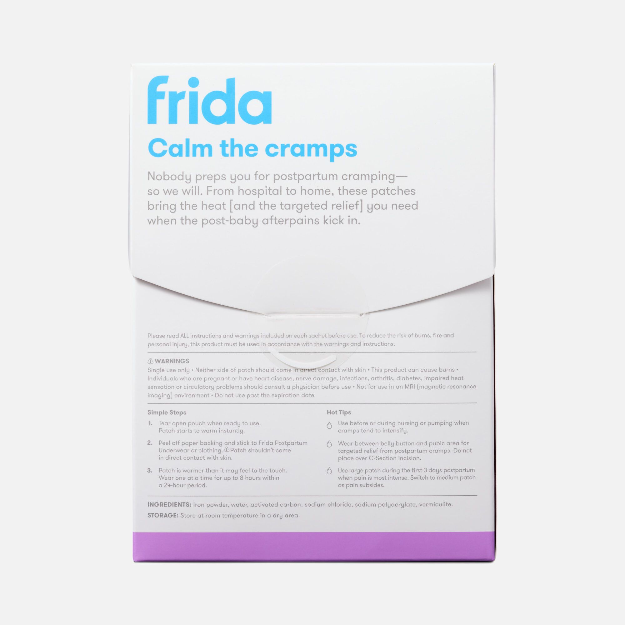 Frida Heat Relief Patches, 6 ct., , large