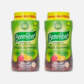 Benefiber Prebiotic Fiber Supplement Gummies for Digestive Health, Assorted Fruit, 81 ct. (2-Pack), , large
