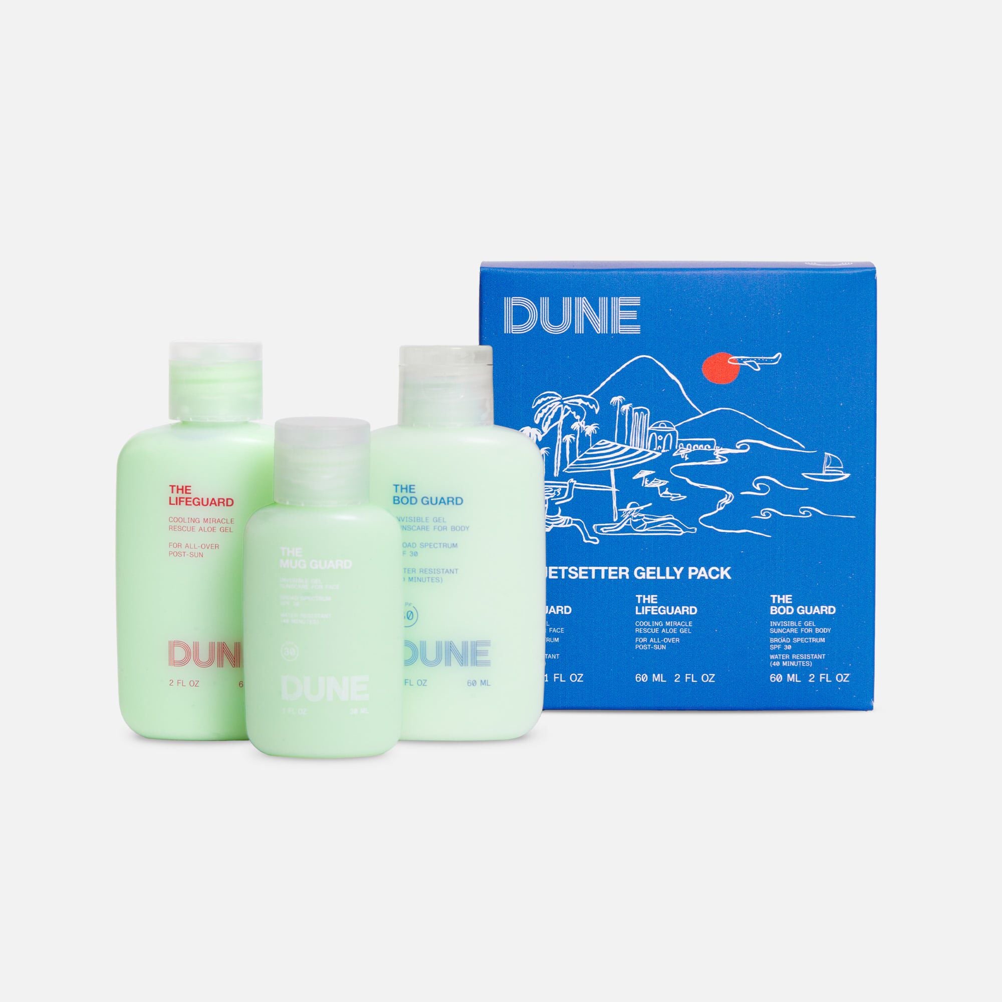 Dune The Jetsetter Gelly Pack, SPF 30, , large