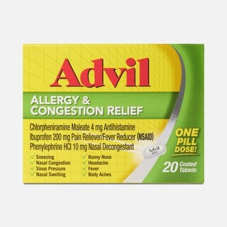 Advil® Allergy & Congestion Relief Tablets, 20 ct., , large