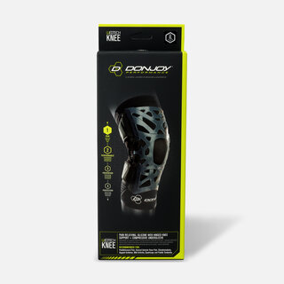 DonJoy Performance Webtech Knee Brace, Black, Extra Large