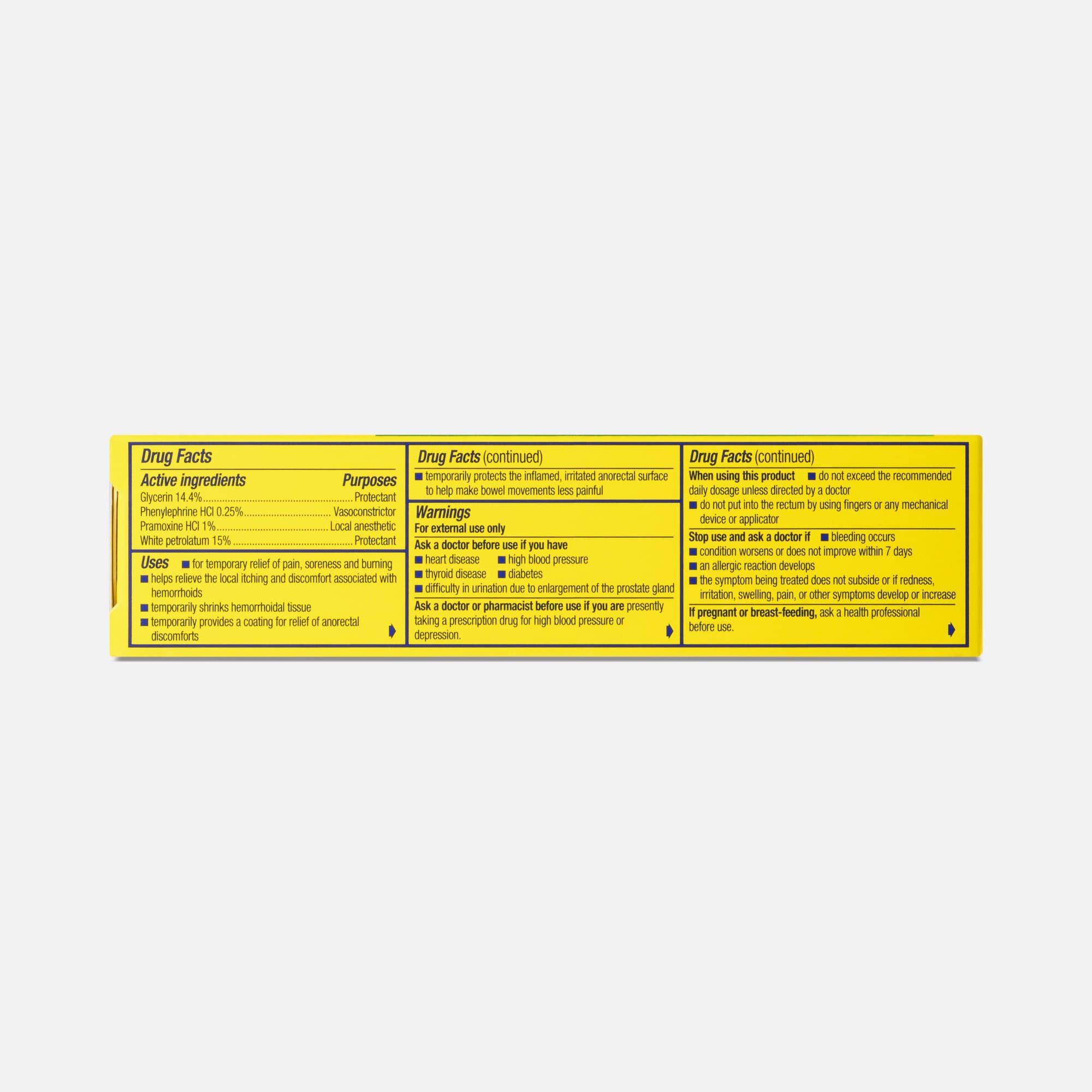 Preparation H Hemorrhoidal Cream Original, 0.9 oz., , large