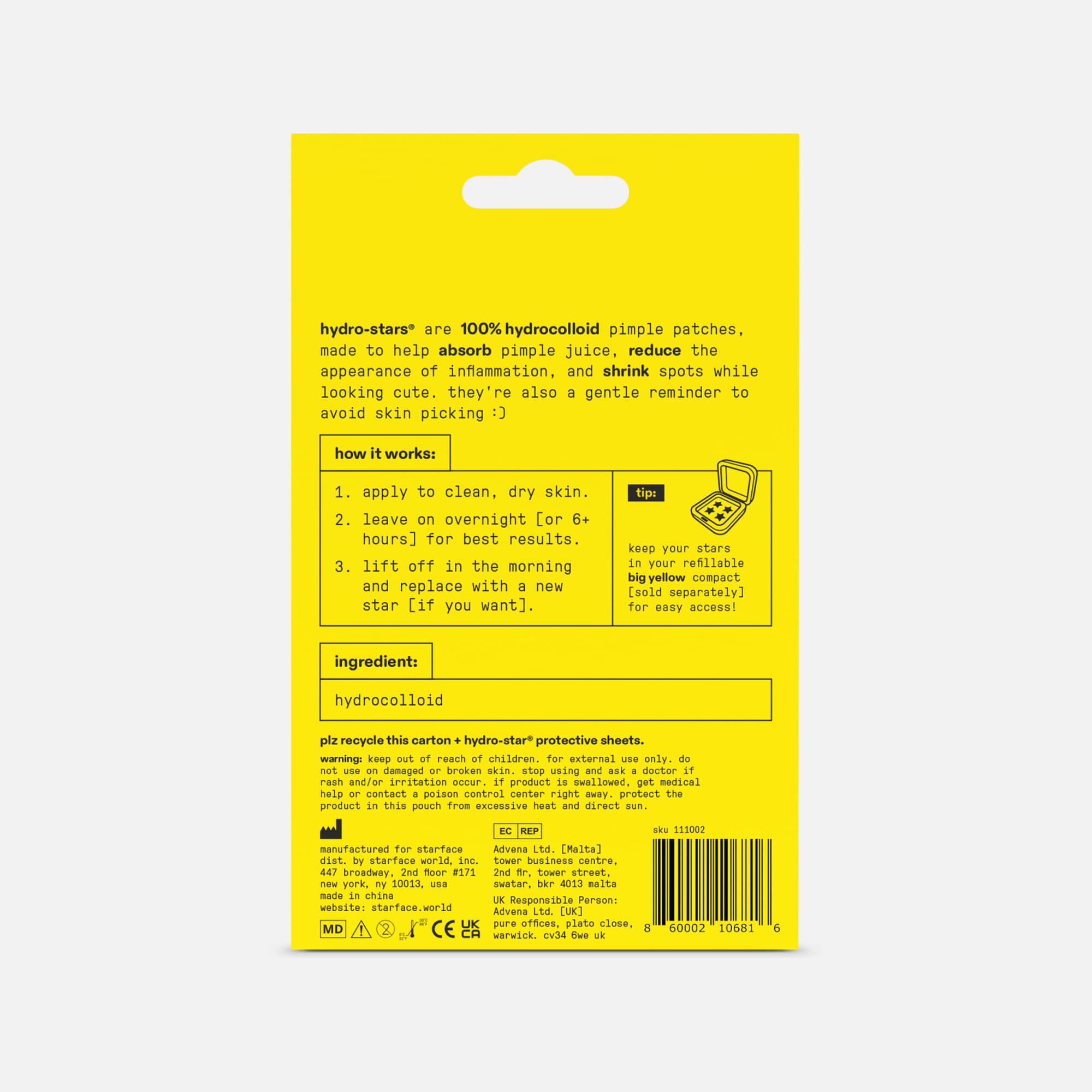 Starface Hydro-Star Classic Pimple Patches, 32 ct., , large
