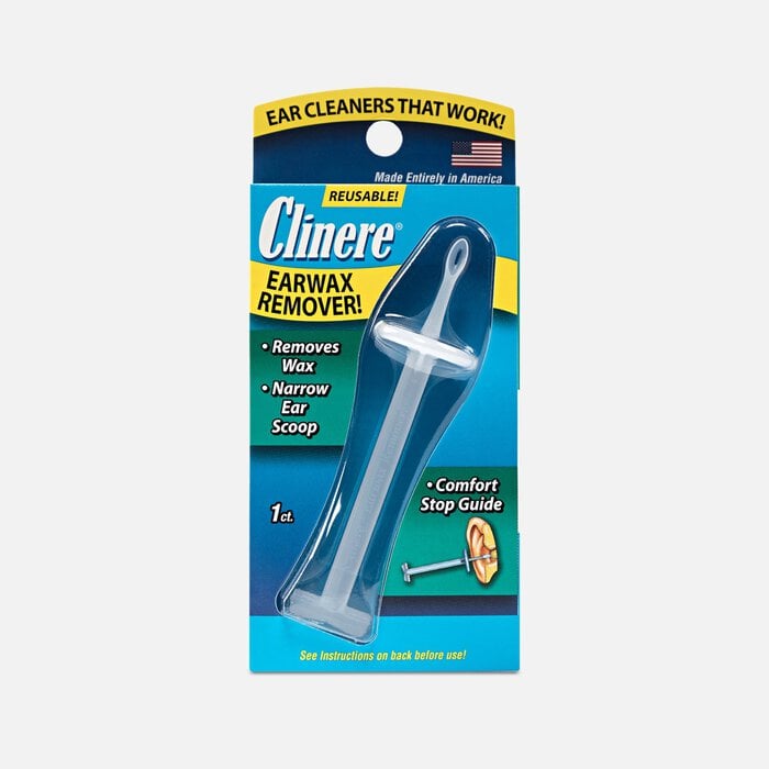 Clinere Reusable Ear Wax Remover Tool with Comfort Guide, , large