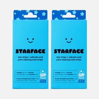 Starface Star Strips™ Pore-Clearing Nose Strips + Salicylic Acid, Blue, 8 ct. (2 pack), , large