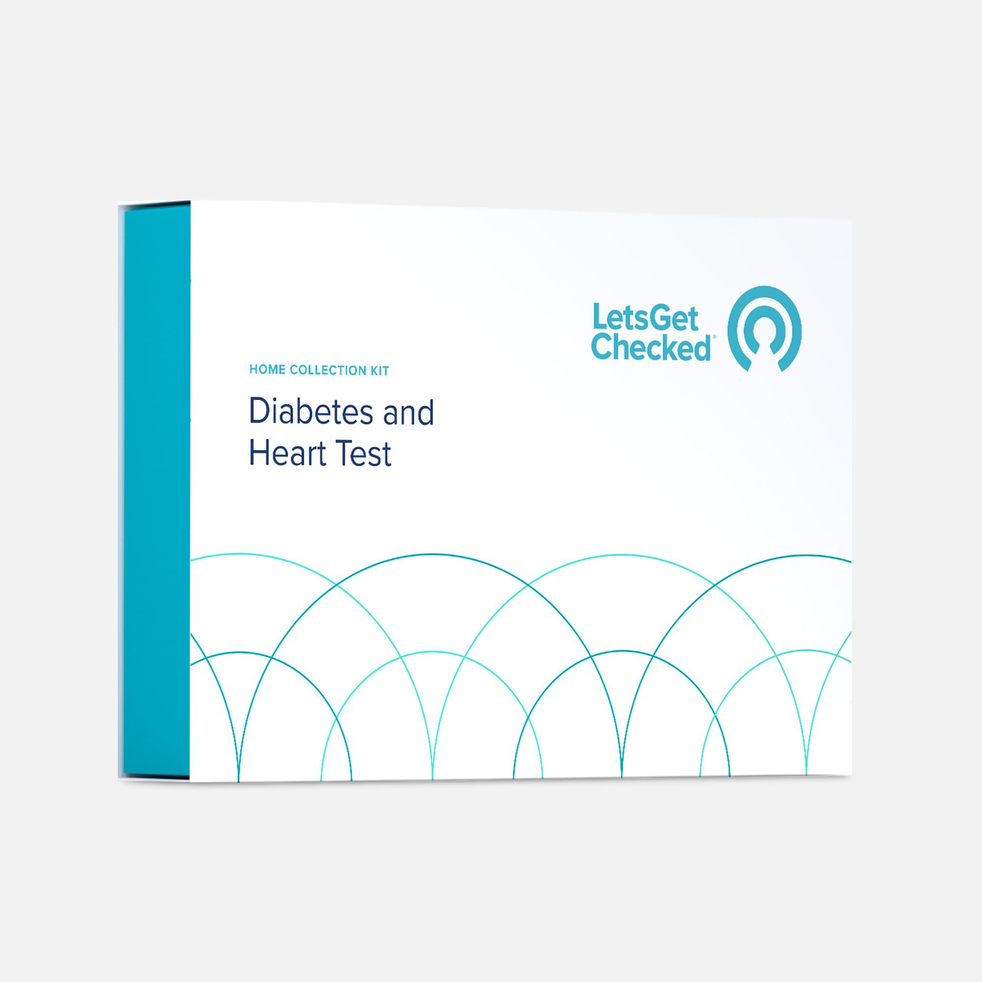 Diabetes & Heart Test by LetsGetChecked | Monitor Cholesterol Levels & Screen for Diabetes and Prediabetes, , large