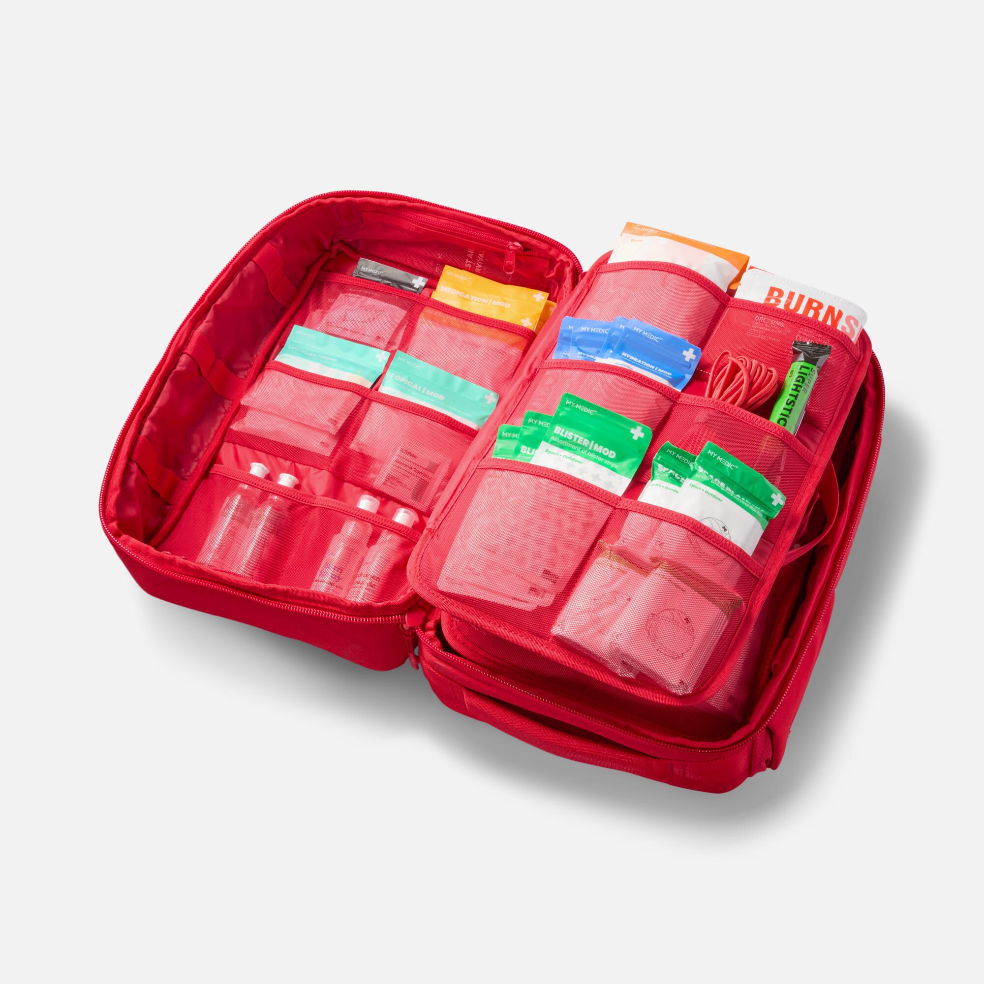 My Medic® Scout Portable Medical Kit, Red, , large