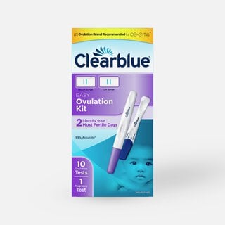 Clearblue Ovulation Complete Starter Kit, 10 Ovulation Tests and 1 Pregnancy Test, , large