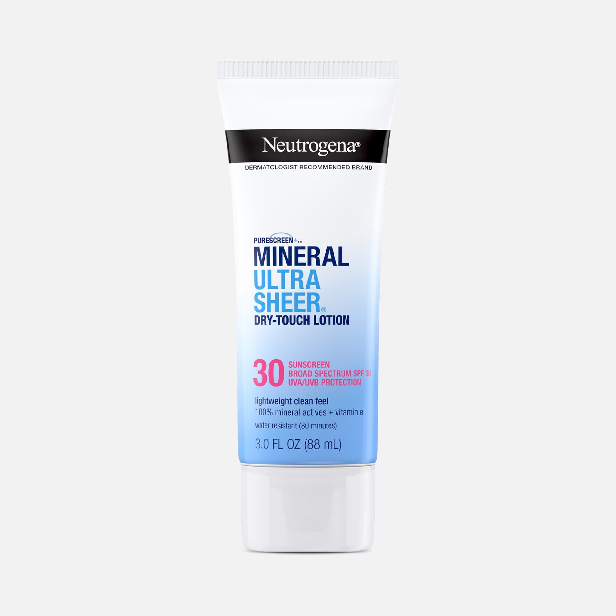 Neutrogena Mineral UltraSheer Sunscreen, SPF 30, 3 oz., , large
