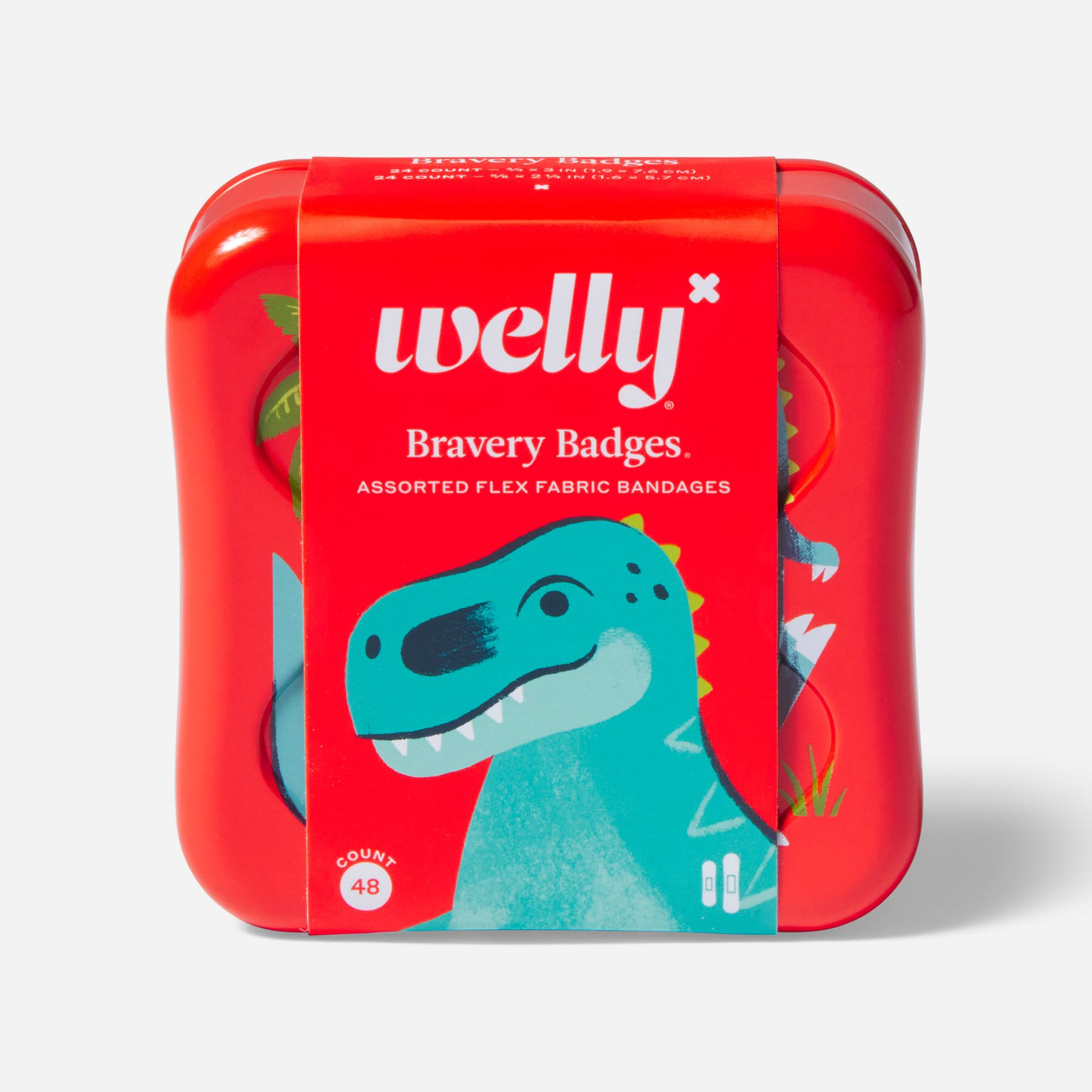 Welly Bravery Badges, Dinosaur, 48 ct., , large