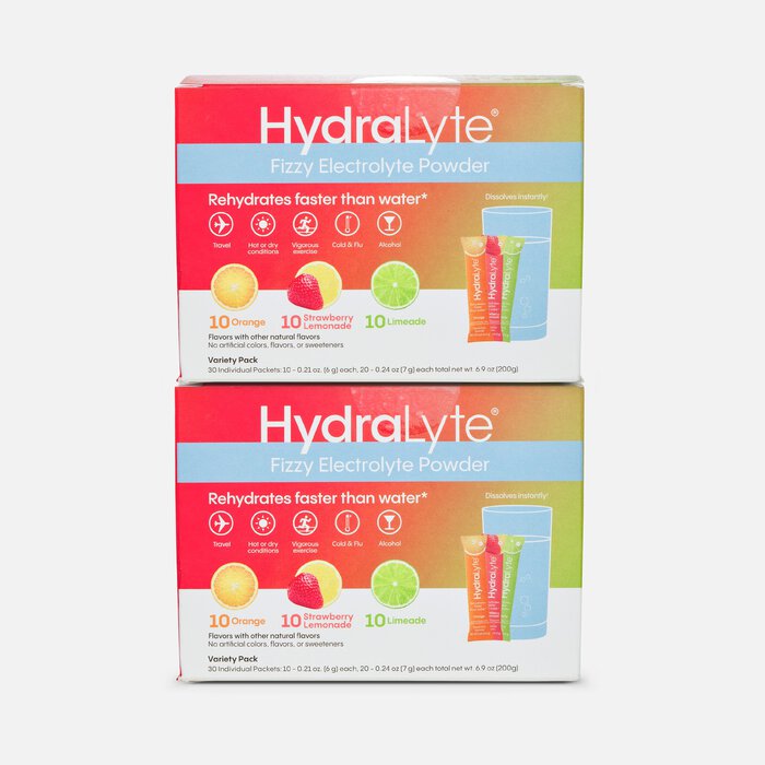 Hydralyte Electrolyte Variety Pack Pouch, 30 ct. (2-Pack), , large