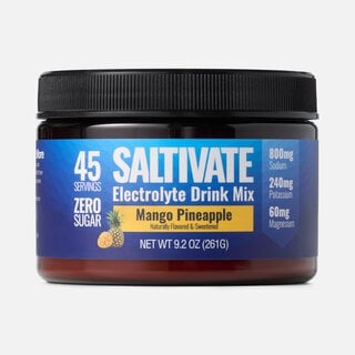 Saltivate® Electrolyte Drink Mix, Zero Sugar, Mango Pineapple, 45 Servings