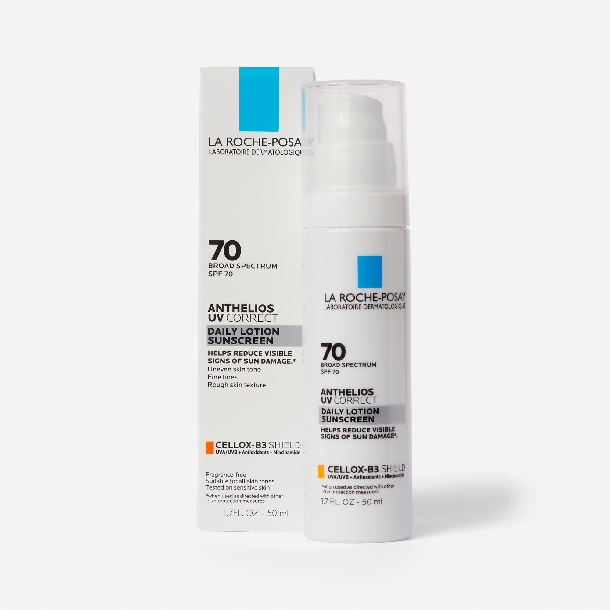 La Roche-Posay Anthelios UV Correct Daily Anti-Aging Face Sunscreen - SPF 70, , large
