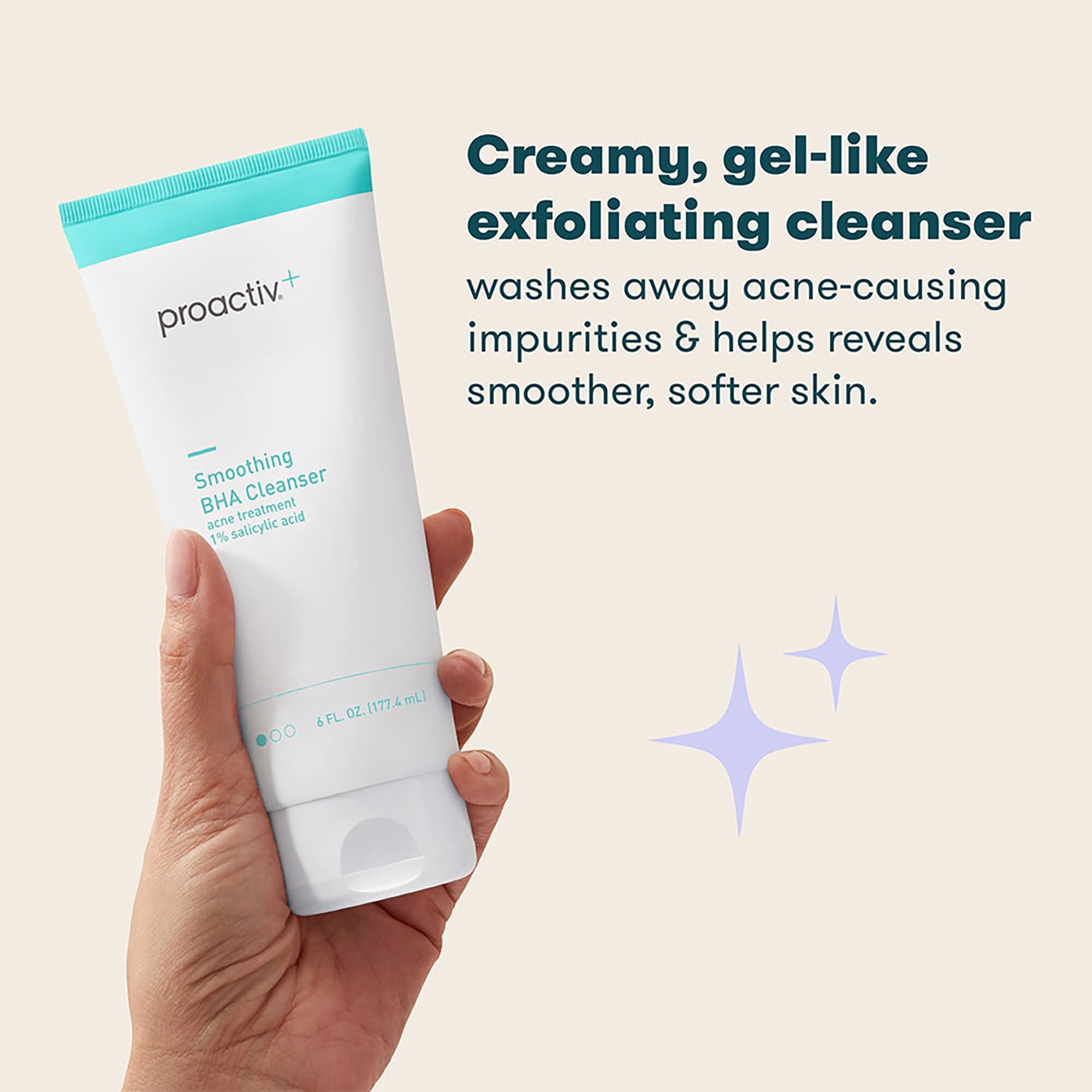 Proactiv+® Smoothing BHA Cleanser, 6 fl. oz., , large