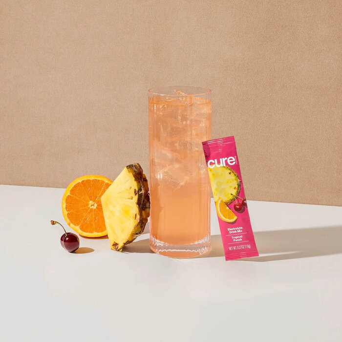 Cure Hydrating Electrolyte Drink Mix Pouches, 28 ct., , large