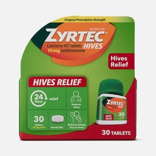 Zyrtec Hives Itch Relief 10 MG Tablets, 30 ct., , large
