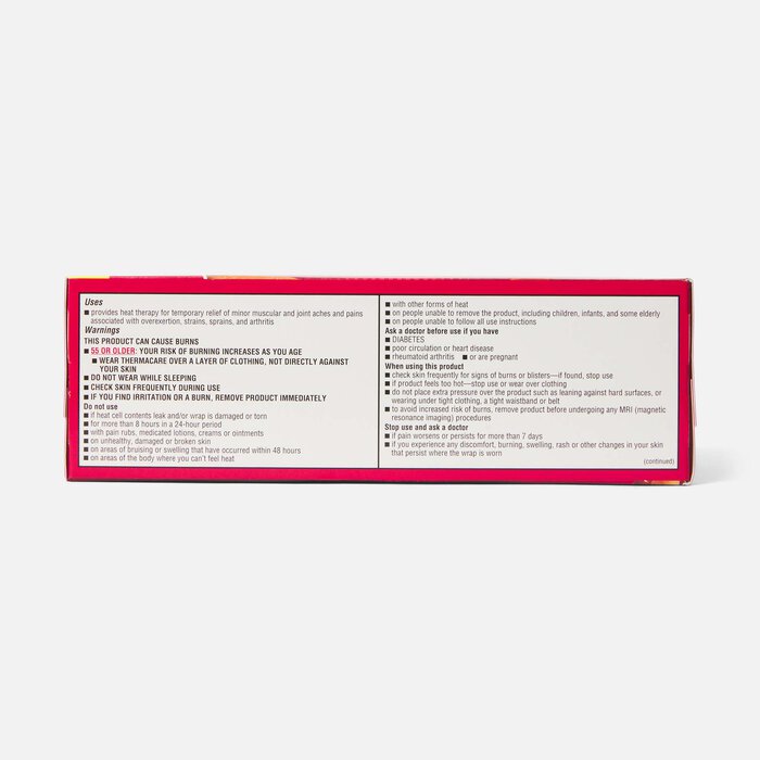 ThermaCare Back & Hip Heatwraps, , large