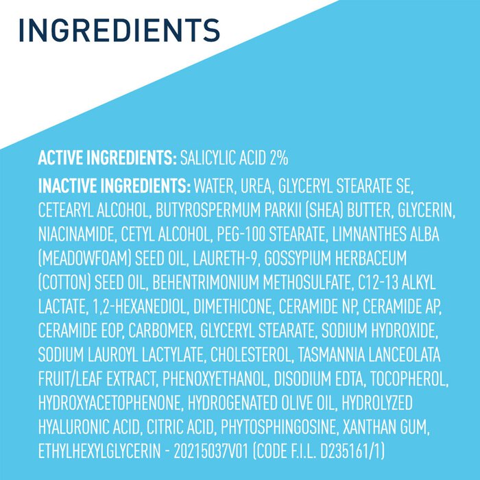 CeraVe Moisturizing Cream for Psoriasis Treatment With Salicylic Acid & Urea for Dry Skin Itch Relief, , large