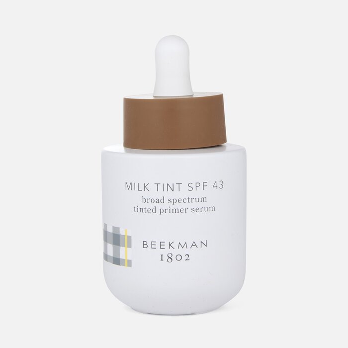 Beekman 1802 Milk Tint SPF 43 Broad Spectrum Tinted Primer Serum, 1 fl oz., , large