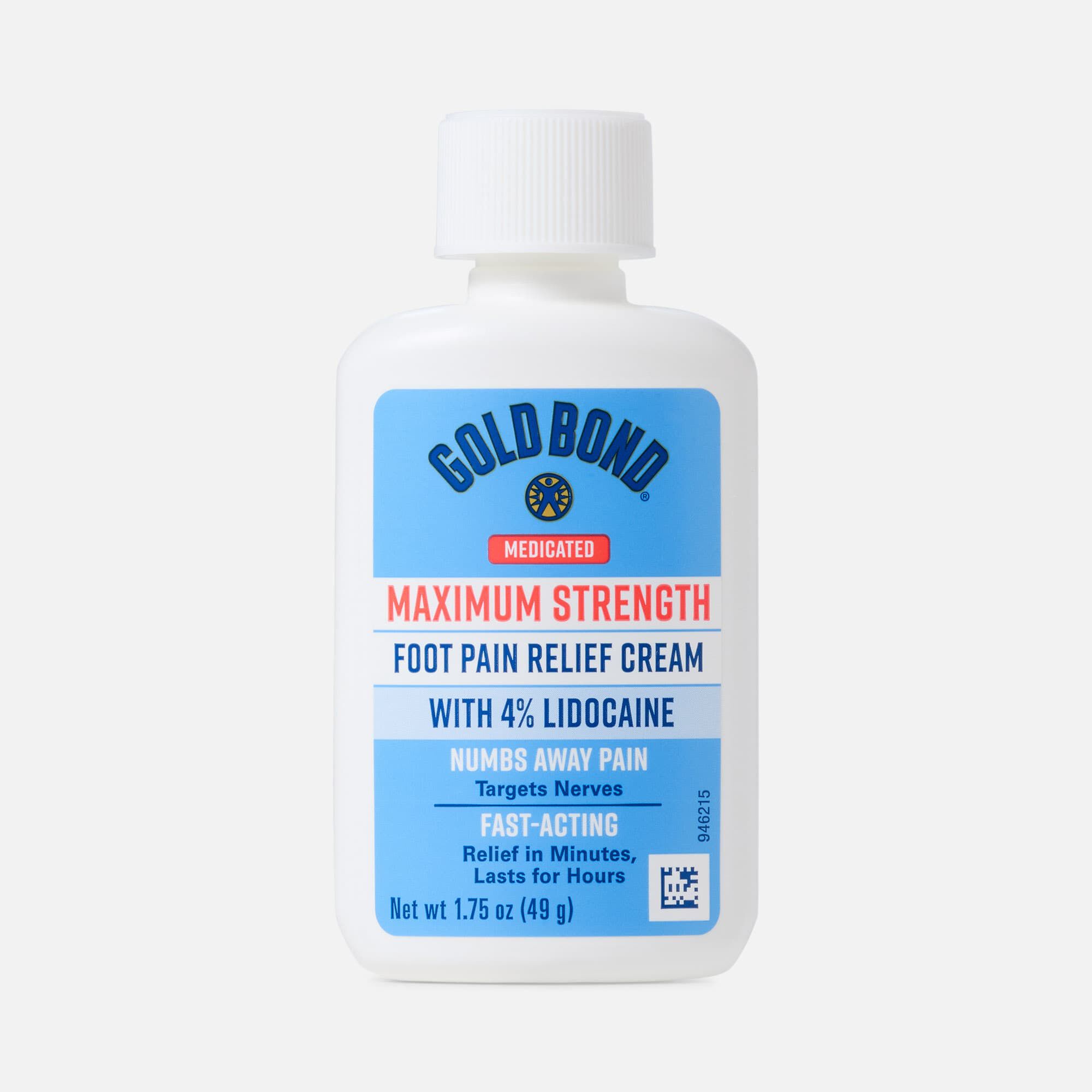 Gold Bond® Medicated Foot Pain Relief Cream, 1.75 oz., , large