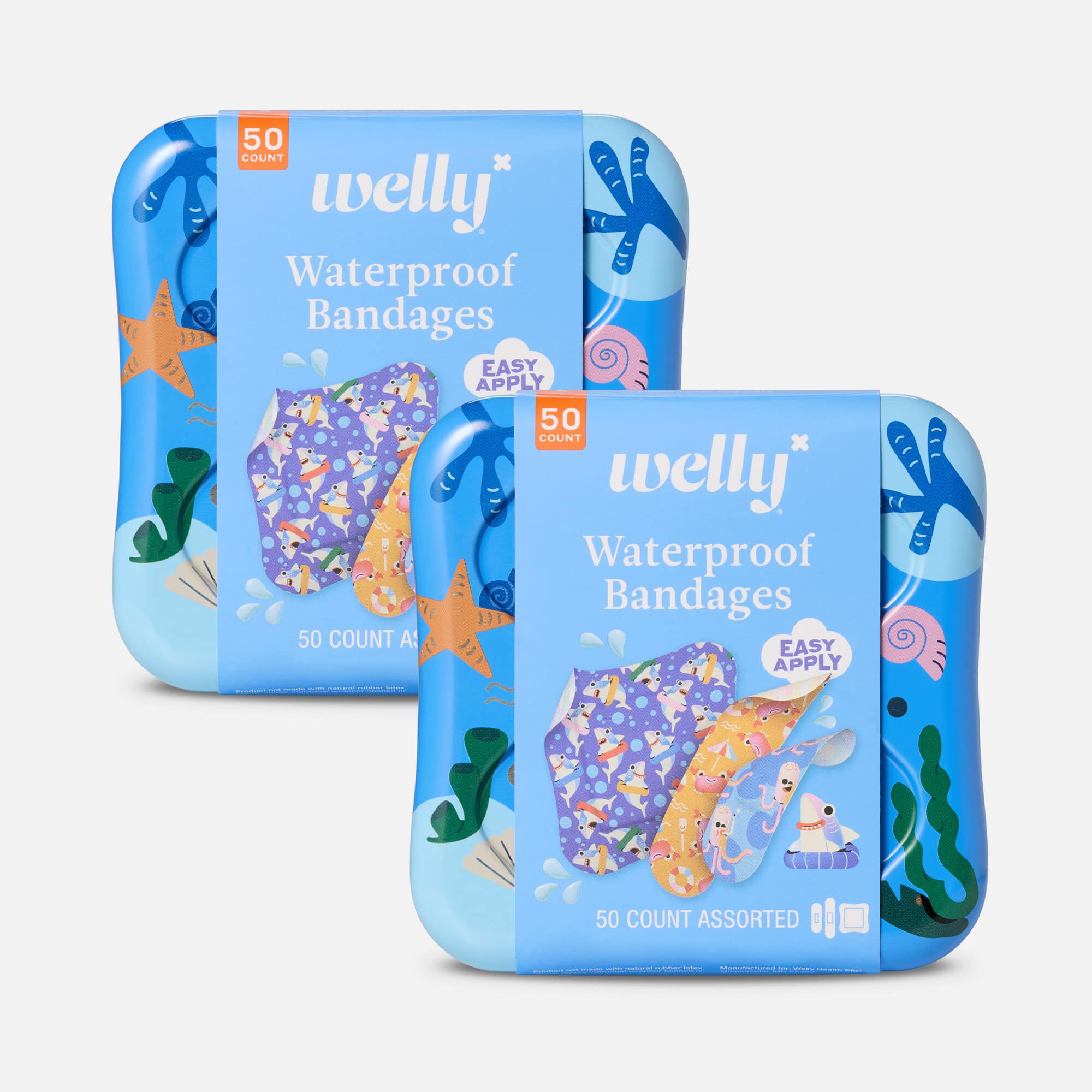 Welly® Waterproof Bandages, Ocean Friends, 50 ct. (2 pack) by Welly ...