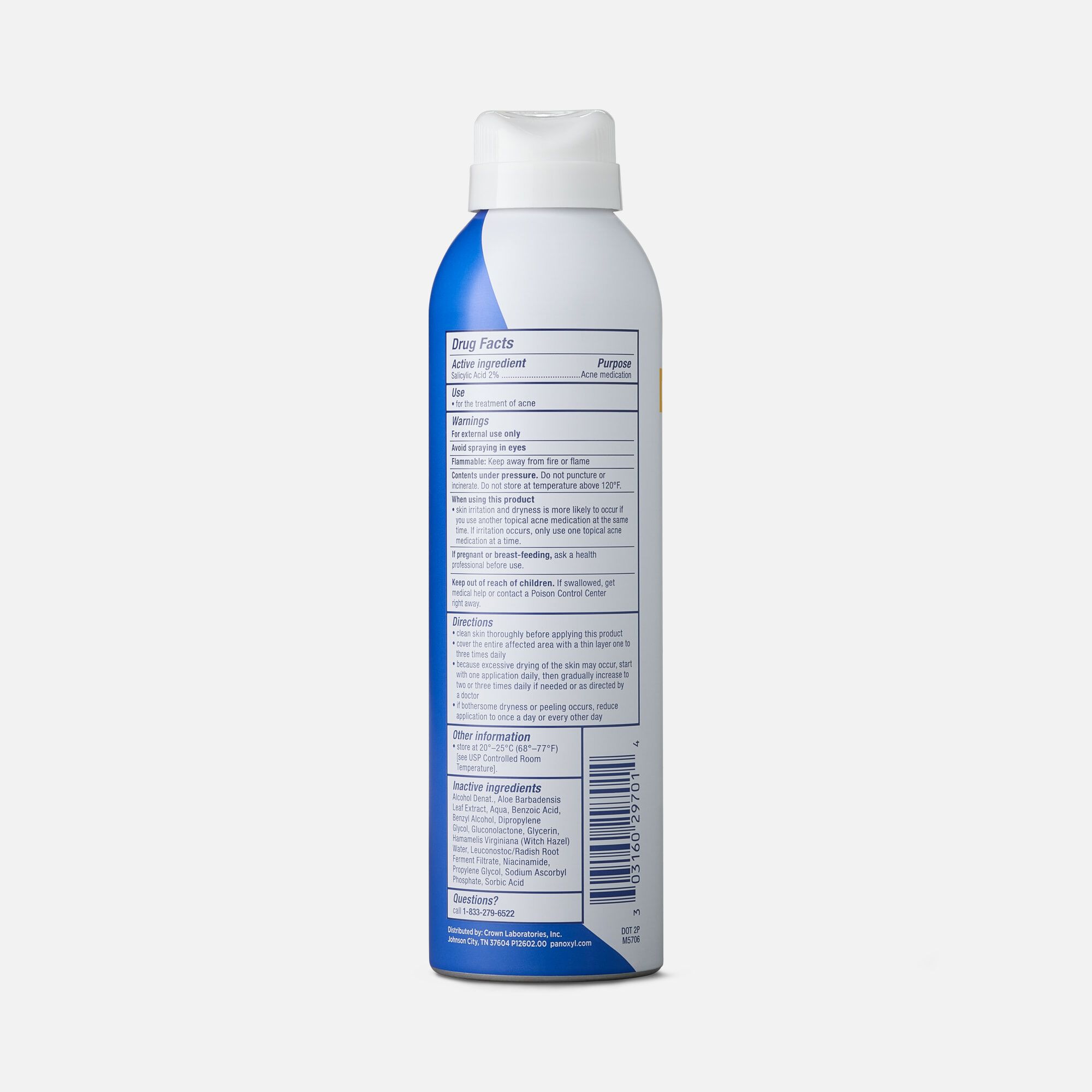 PanOxyl Acne Banishing Body Spray, 6 oz., , large