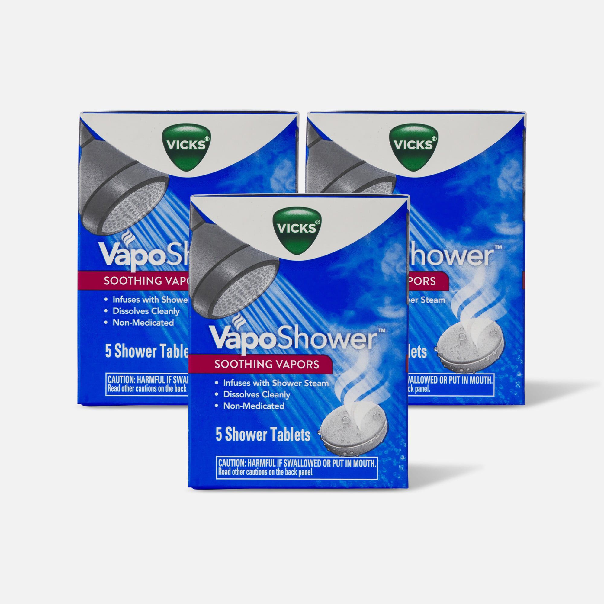 Vicks VapoShower Tablets, 5 ct. (3-Pack), , large