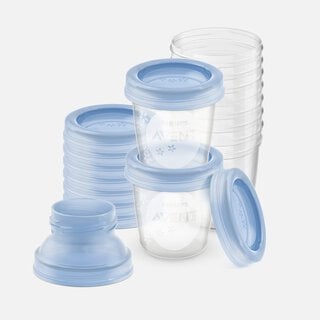 Philips Avent Breast Milk Storage Cups and Lids, 6 fl. oz., 10 ct., , large
