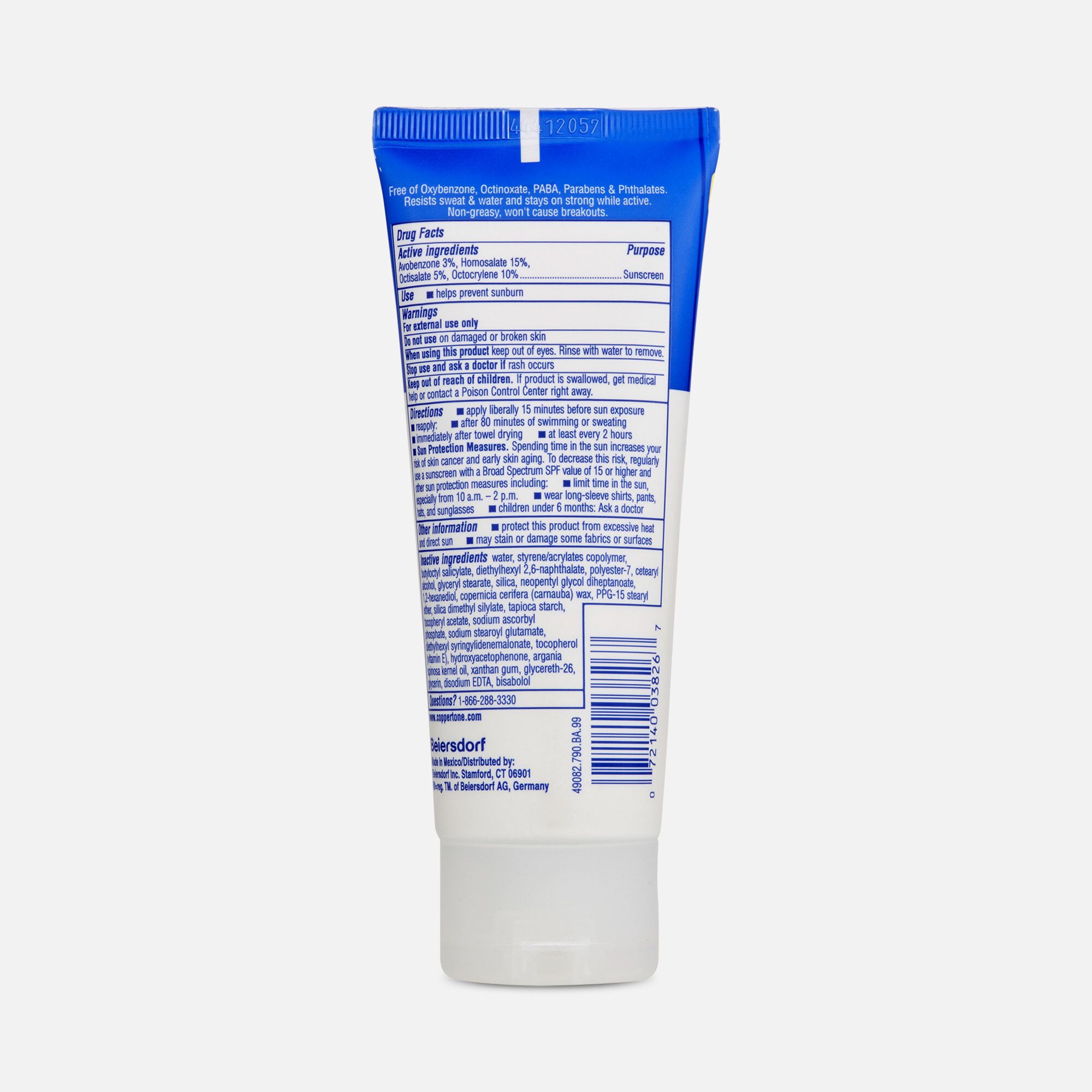 Coppertone Sport Face Sunscreen Lotion, SPF 60+,  2.5 fl oz., , large