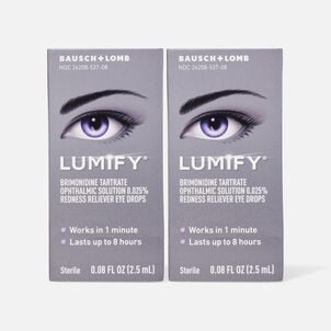 LUMIFY&reg; Redness Reliever Eye Drops, 0.08 fl. oz. (2-Pack)