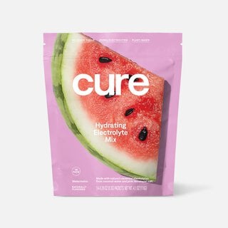 Cure Hydrating Electrolyte Drink Mix Pouches, Watermelon, 14 ct.