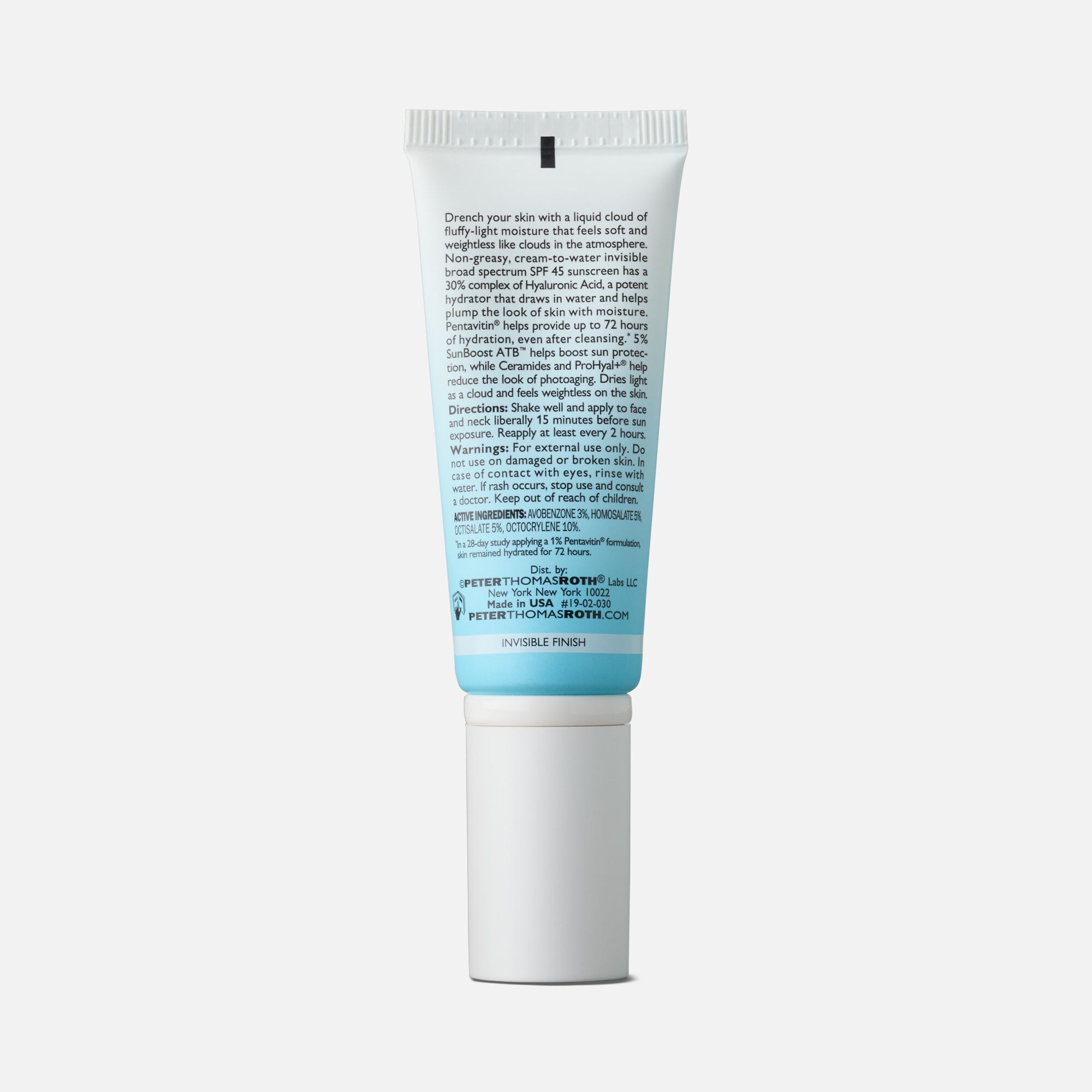 Peter Thomas Roth Water Drench Broad Spectrum Hyaluronic Cloud Moisturizer, SPF 45, , large